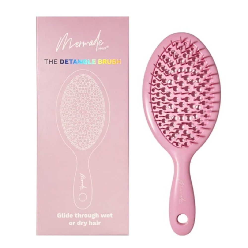 Mermade Hair The Detangle Brush Pink NWT